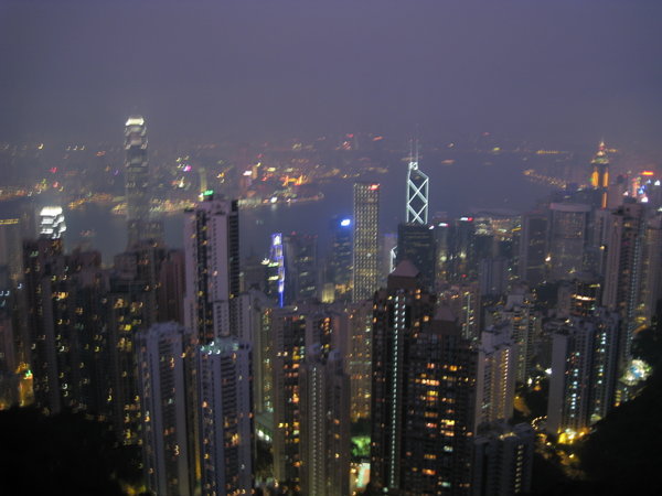 Hong Kong Island and Harbor 