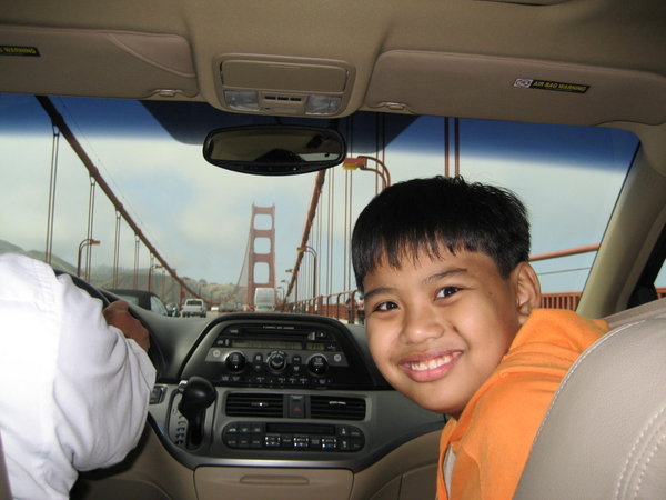 Paolo On Golden Gate Bridge