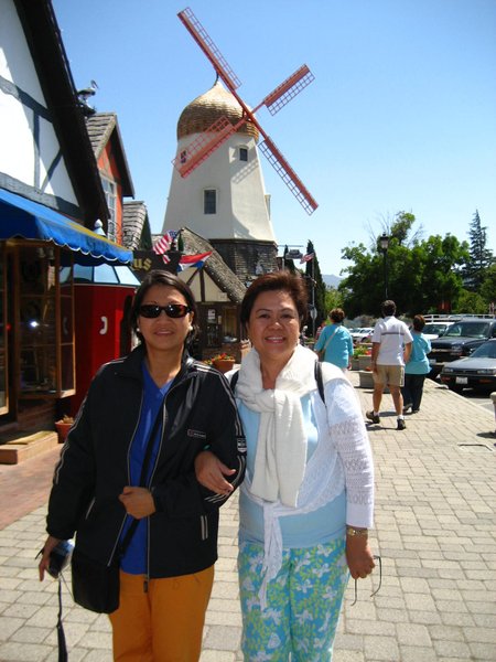 With Evelyn @Solvang