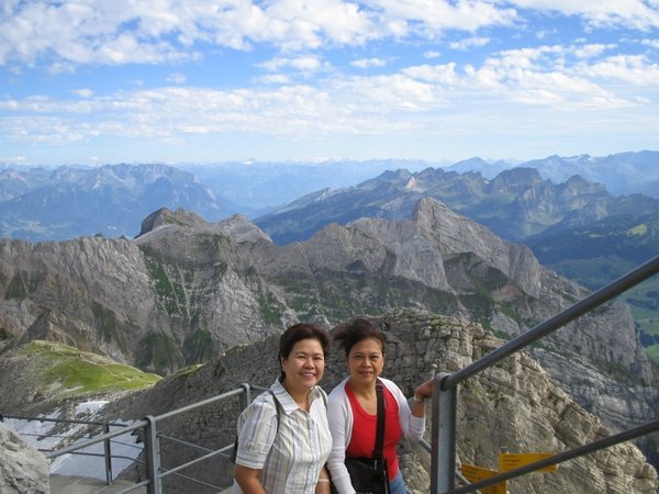 With Lylah in Santis, Schwagalps