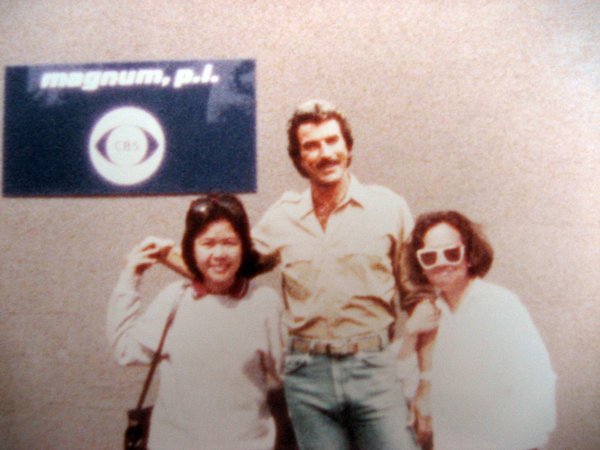 Me and May With Tom Selleck