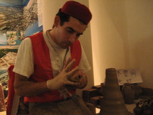 Pottery Making @Tunisia Pavilion