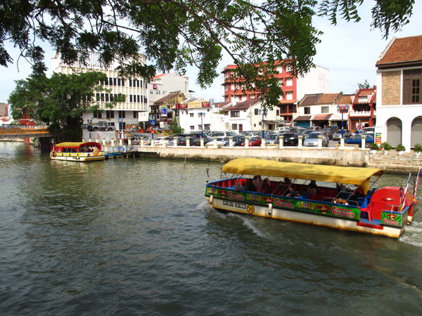 The Melaka River Across Stadthuys