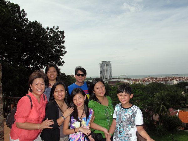 Atop Bukit St. Paul: LOS in background