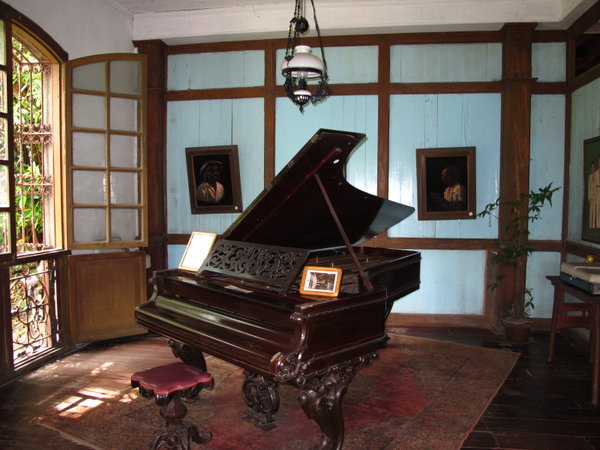 Grand Piano Inside Balay Negrense