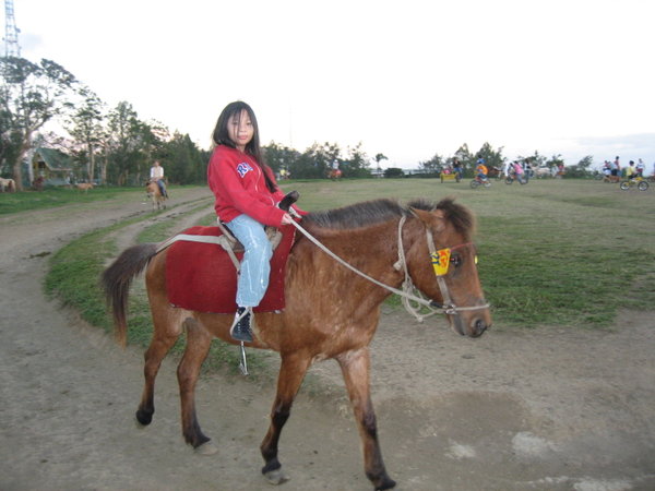 Patricia on Horseback