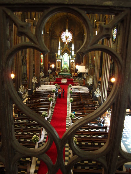 Shot taken from the Choir Area 