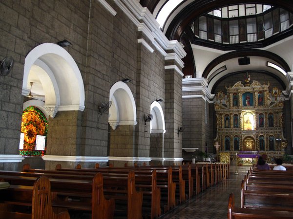 Inside the Santa Ana Church