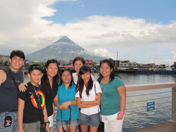 Mt. Mayon Seen From Embarcadero