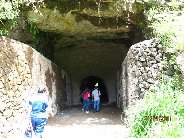 Tunnel to the Petroglyphs 