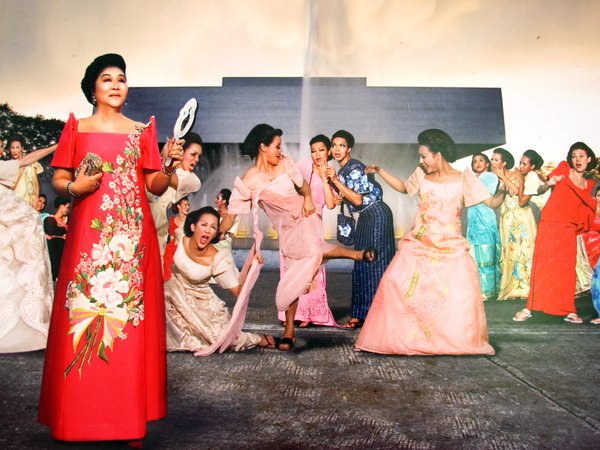 Terno As Worn By Imelda Marcos