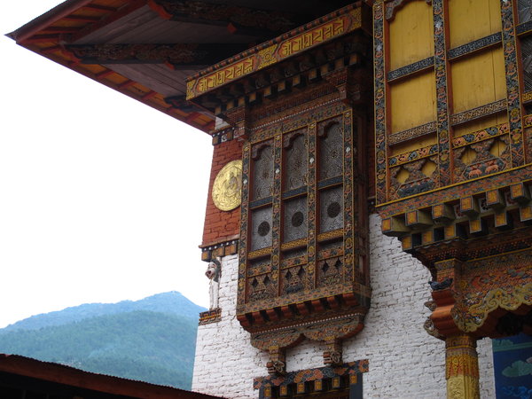 Inside Punakha Dzong