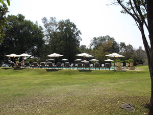 The Poolside: Royal Livingstone Hotel