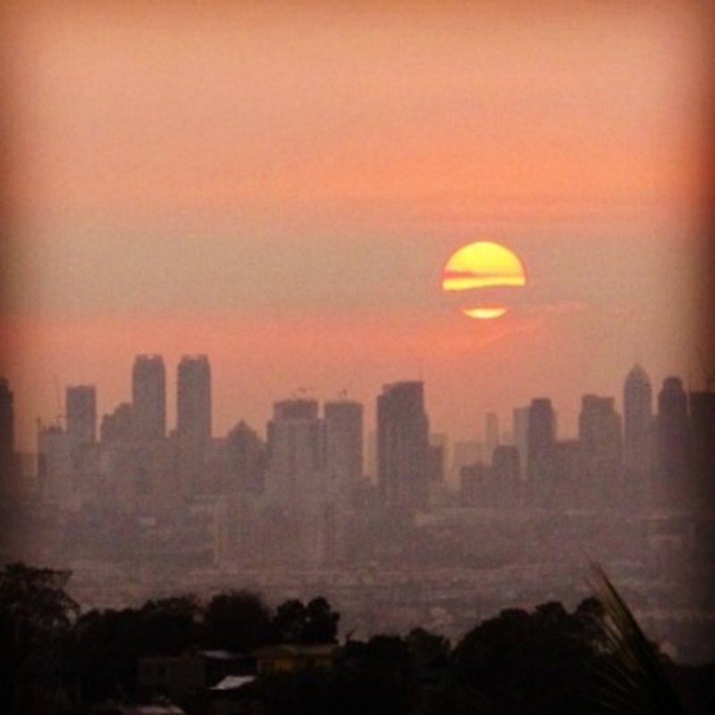 Sunset Viewed From Antipolo