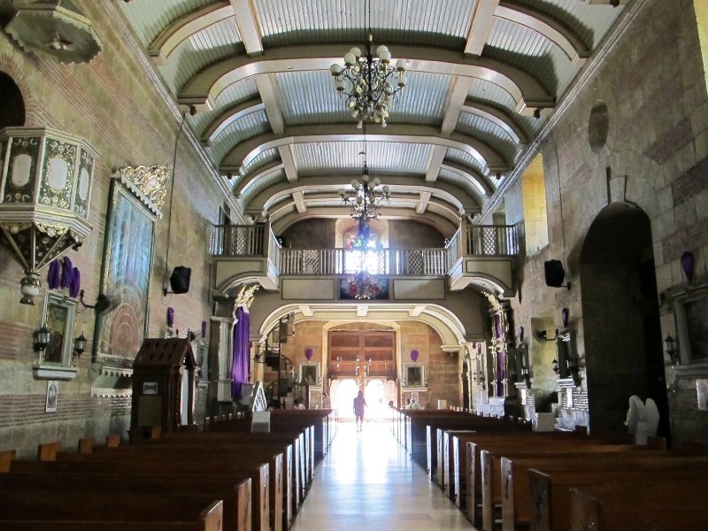 Inside Pakil Church