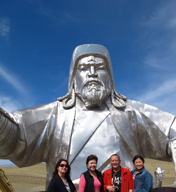 Chinggis Khan, up close