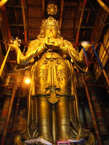 Inside the Gandantegchinleng Temple