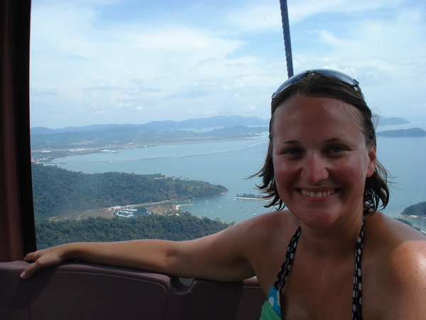 Jo in Cable Car