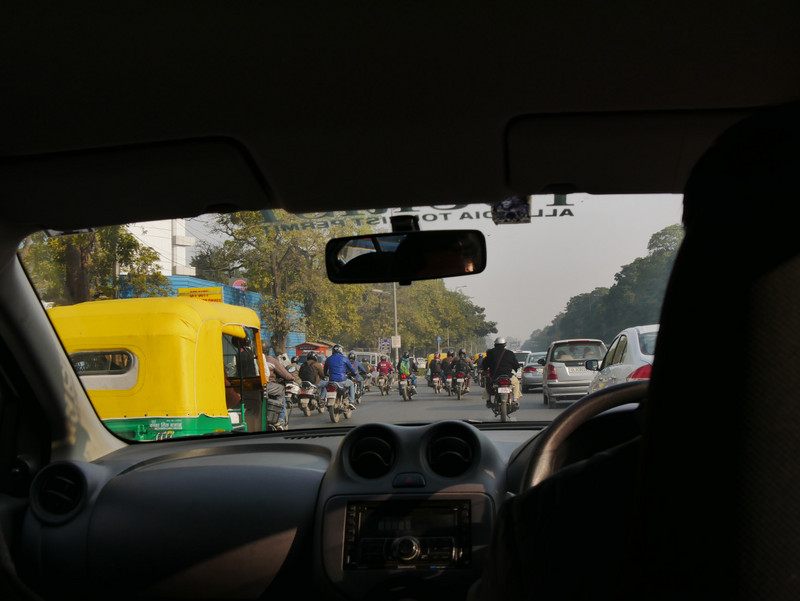 The nightmare that is Delhi traffic