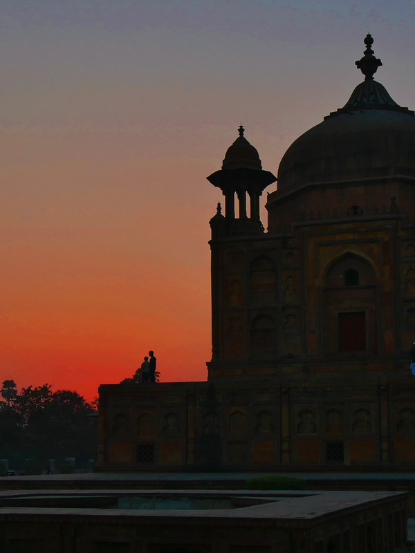 Khushro Bagh at sunset