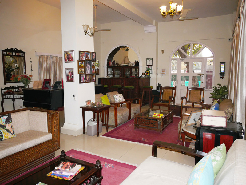 Part of Kanchan Villa's lounge
