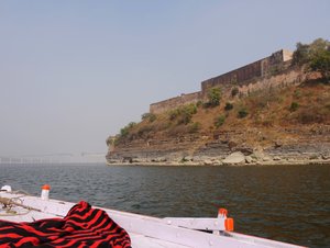 Chunar Fort high above the Ganges