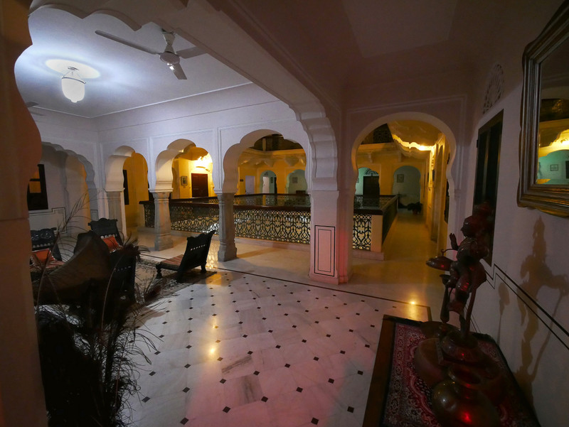Khandela Haveli - one of the lounge areas