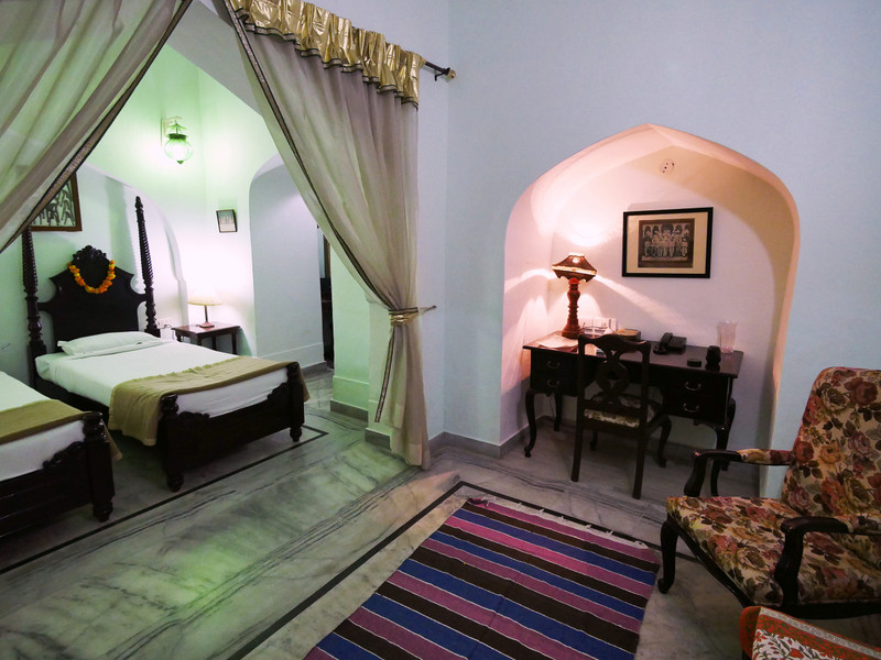 Our room at Castle Khandela