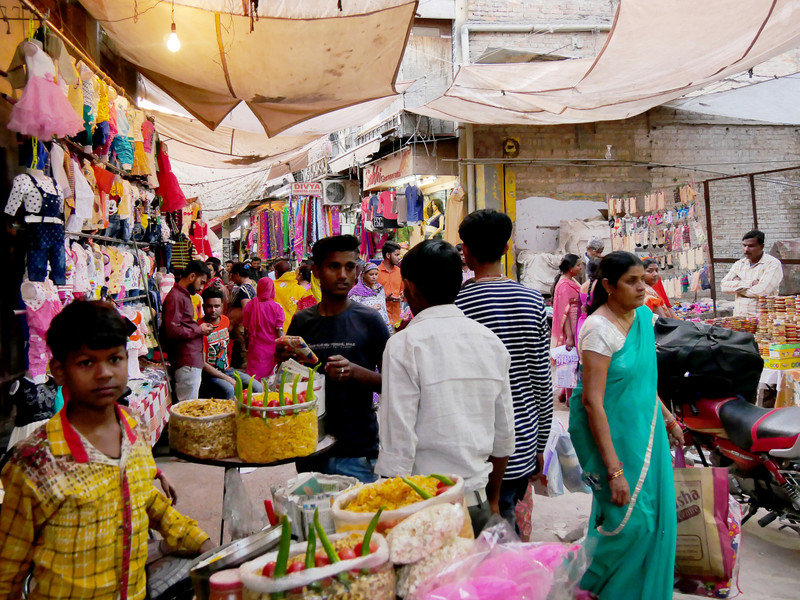 Bikaner - the colourful market