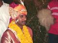 The bridegroom welcomed at Udaipur