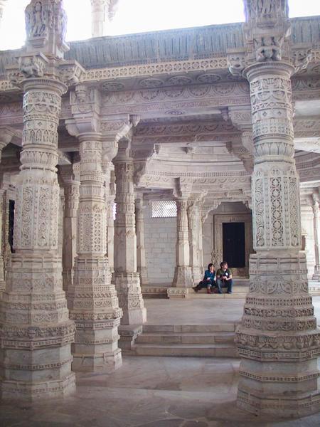The Jain temple at Ranakpur