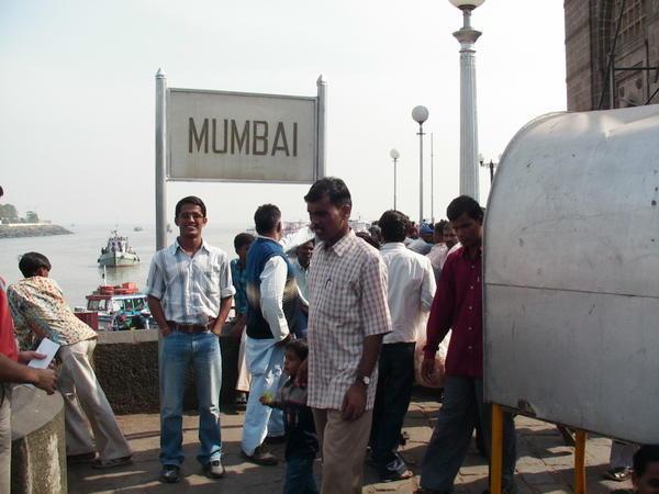 By the Gateway of India