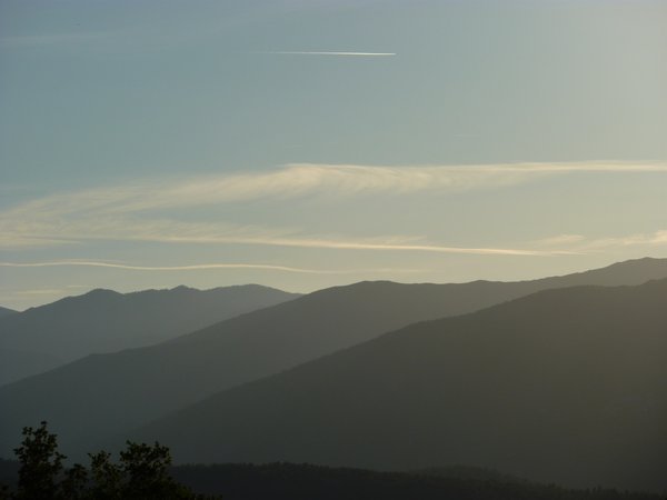 Dusk in the Pyrenees