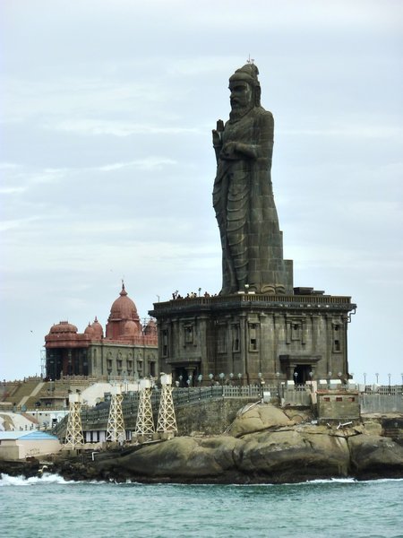Vivekananda Memorial and Thiruvalluvar Statue