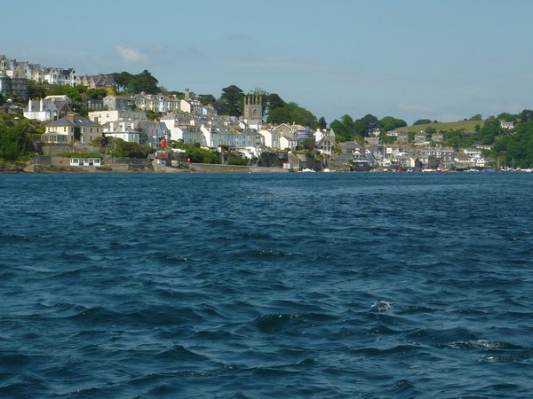 Fowey from the river
