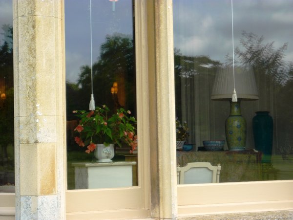 Through a window, Sandringham House