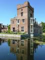 Oxburgh Hall, tower and moat