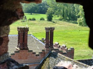 View from the tower, Oxburgh Hall