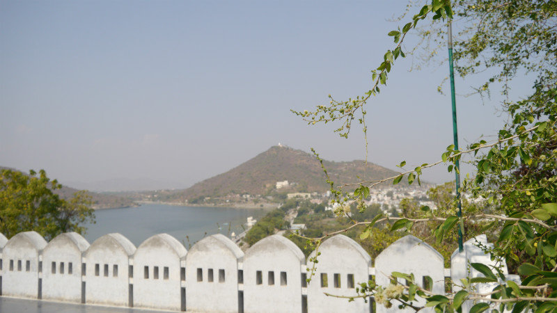 View from the Maharana Pratap Memorial
