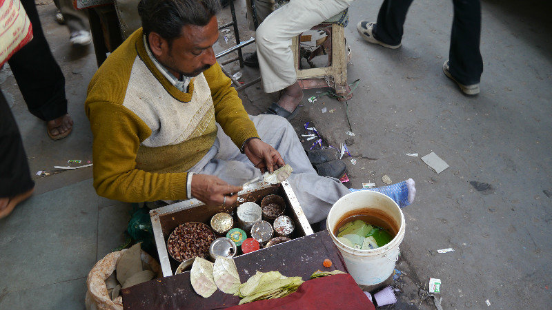 The paan seller