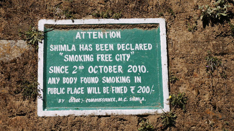 Shimla - an unfortunate typo!