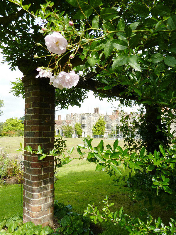 Knole - the rose arbour