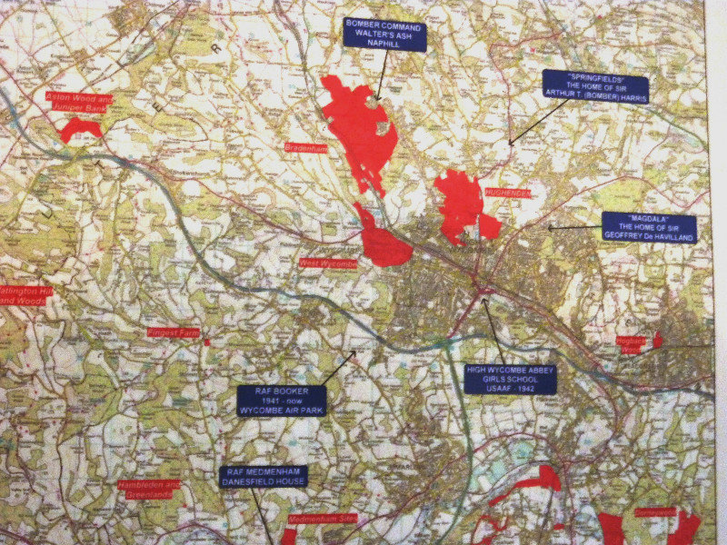 A map showing Hughenden's strategic location