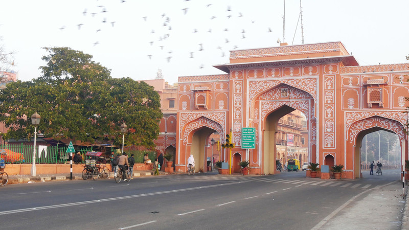 New Gate, one of several entrances to the old Pink City of Jaipur