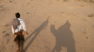 On the camel ride