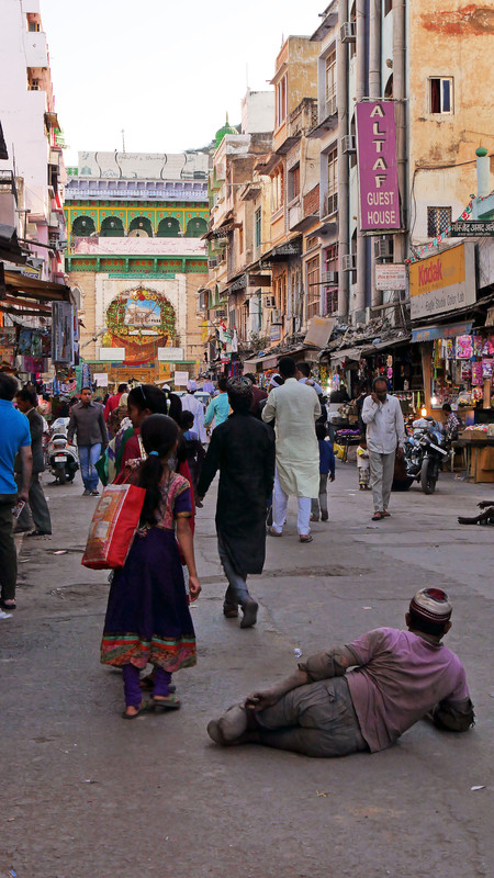 In the Dargah Bazaar
