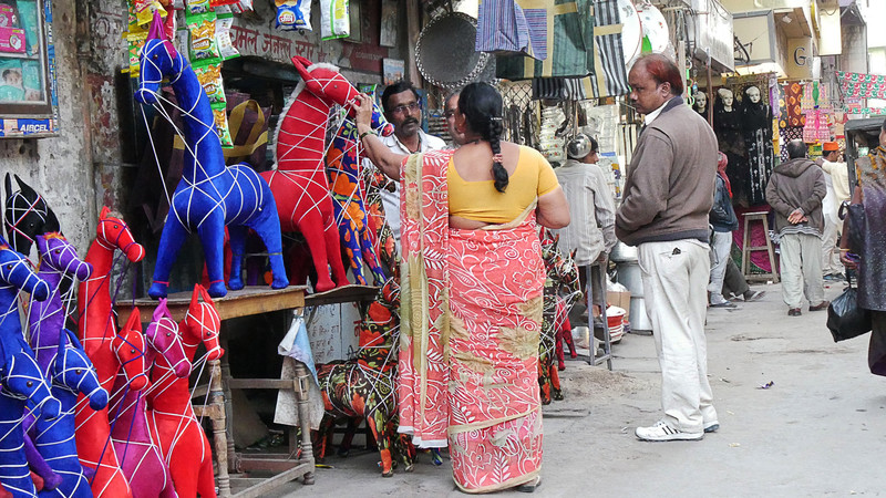In the Dargah Bazaar