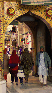 In the Dargah of Khwaja Moin-Ud-Din Chisti 