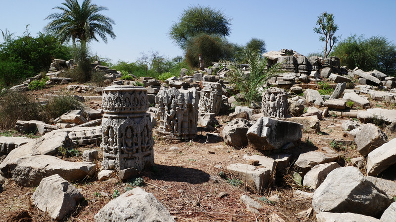 The ruins of Chandravati