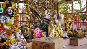 A shrine to Ganesh
